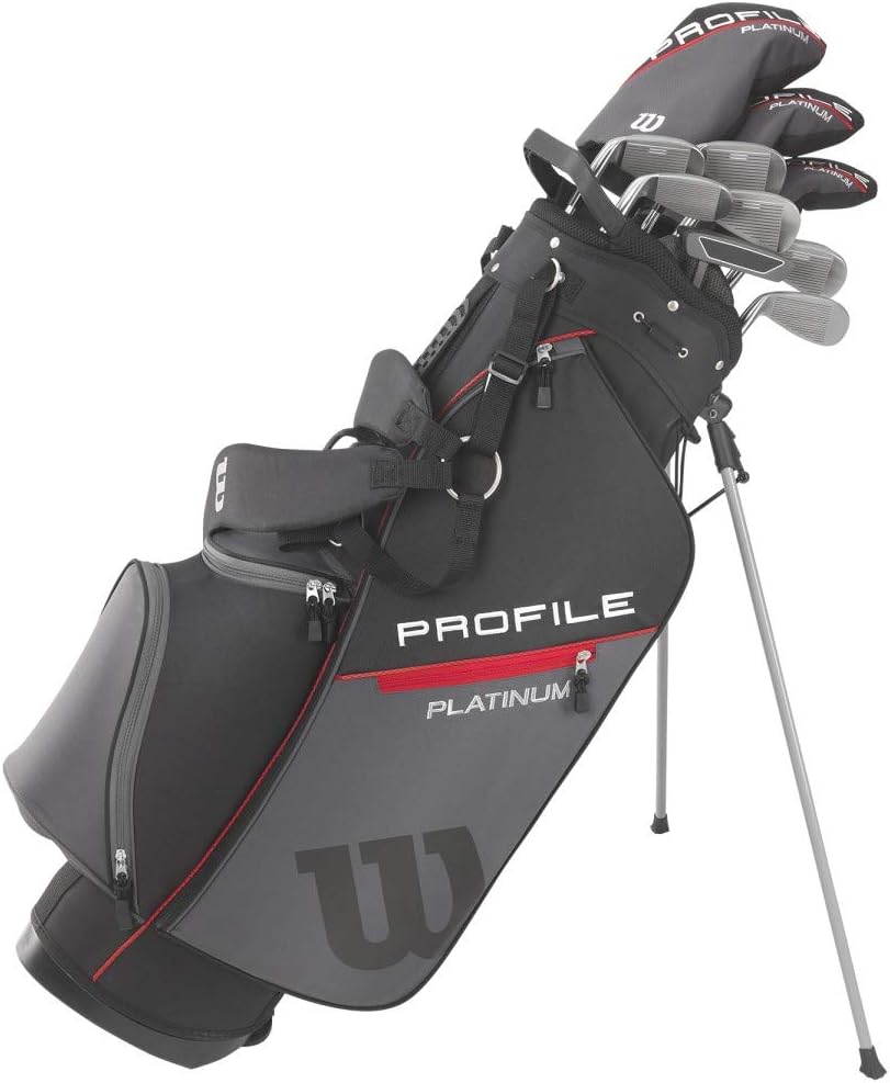 WILSON Men's Profile Platinum Complete Golf Club Package Set